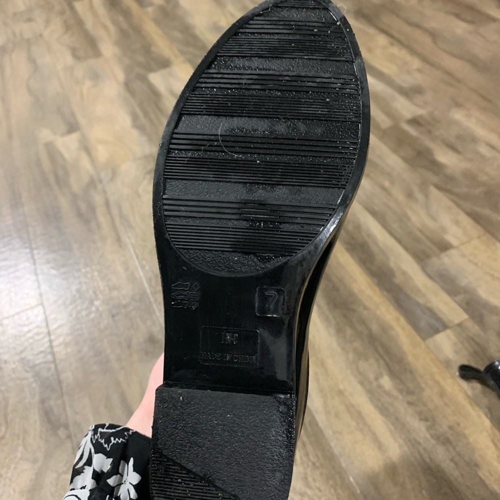 Sleek INC Black Rain Boots BARELY WORN - Picture 5 of 5